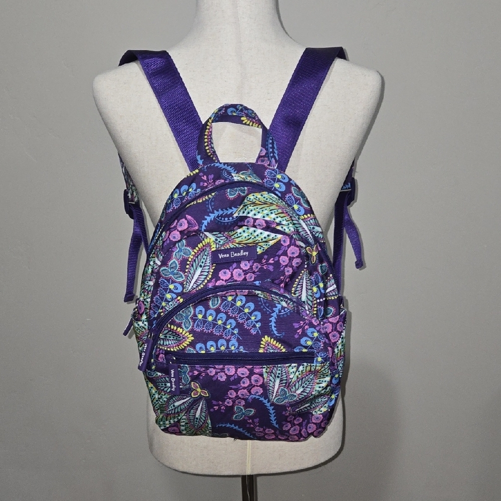 Vera Bradley Colorful Floral Backpack - Picture 9 of 11